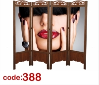 پاراوان پارتیشن طرح آرایشگاهی کد 388